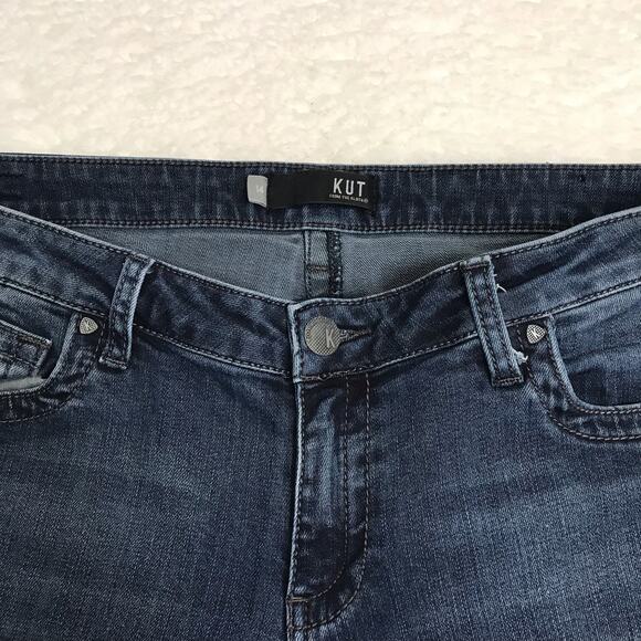 Kut from the Kloth Dark Wash Straight Leg Jeans - Picture 5 of 8